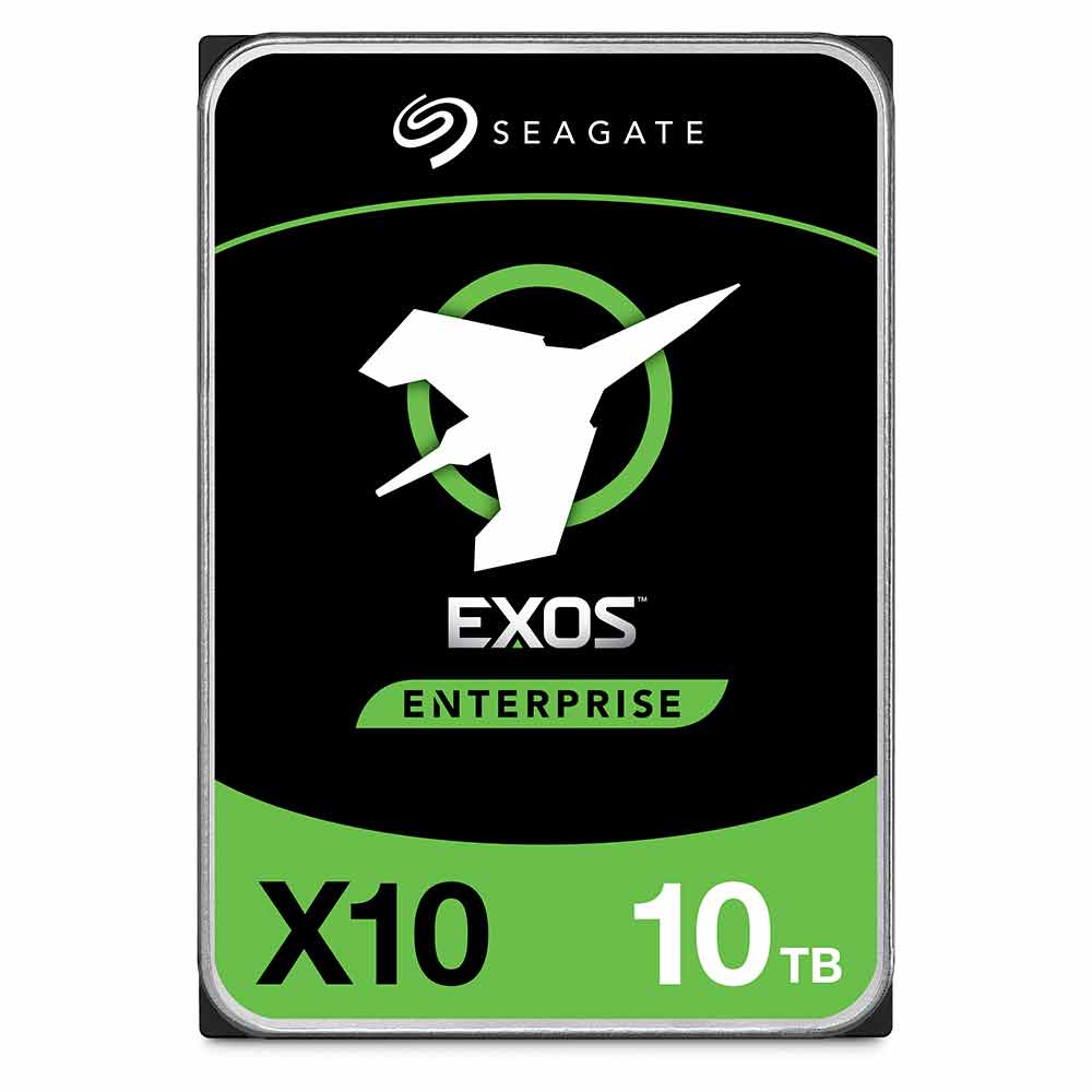 Seagate Exos X10 ST10000NM0176 10TB 7.2K RPM SATA 6Gb/s 512e 256MB 3.5" SED-FIPS Hard Drive