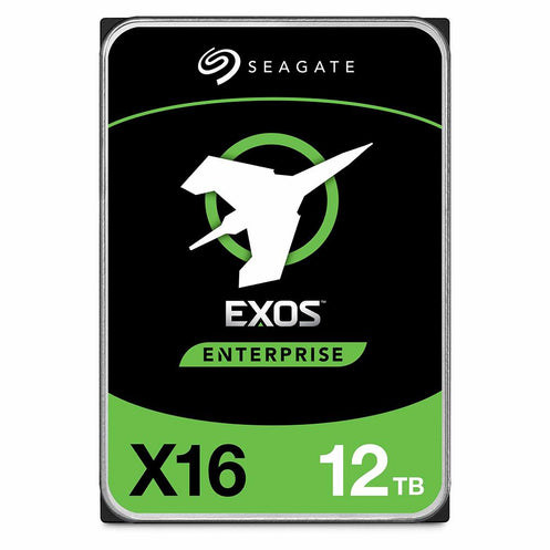 Seagate Exos X16 ST12000NM007G 12TB 7.2K RPM SATA 6Gb/s 4Kn 3.5in Recertified Hard Drive