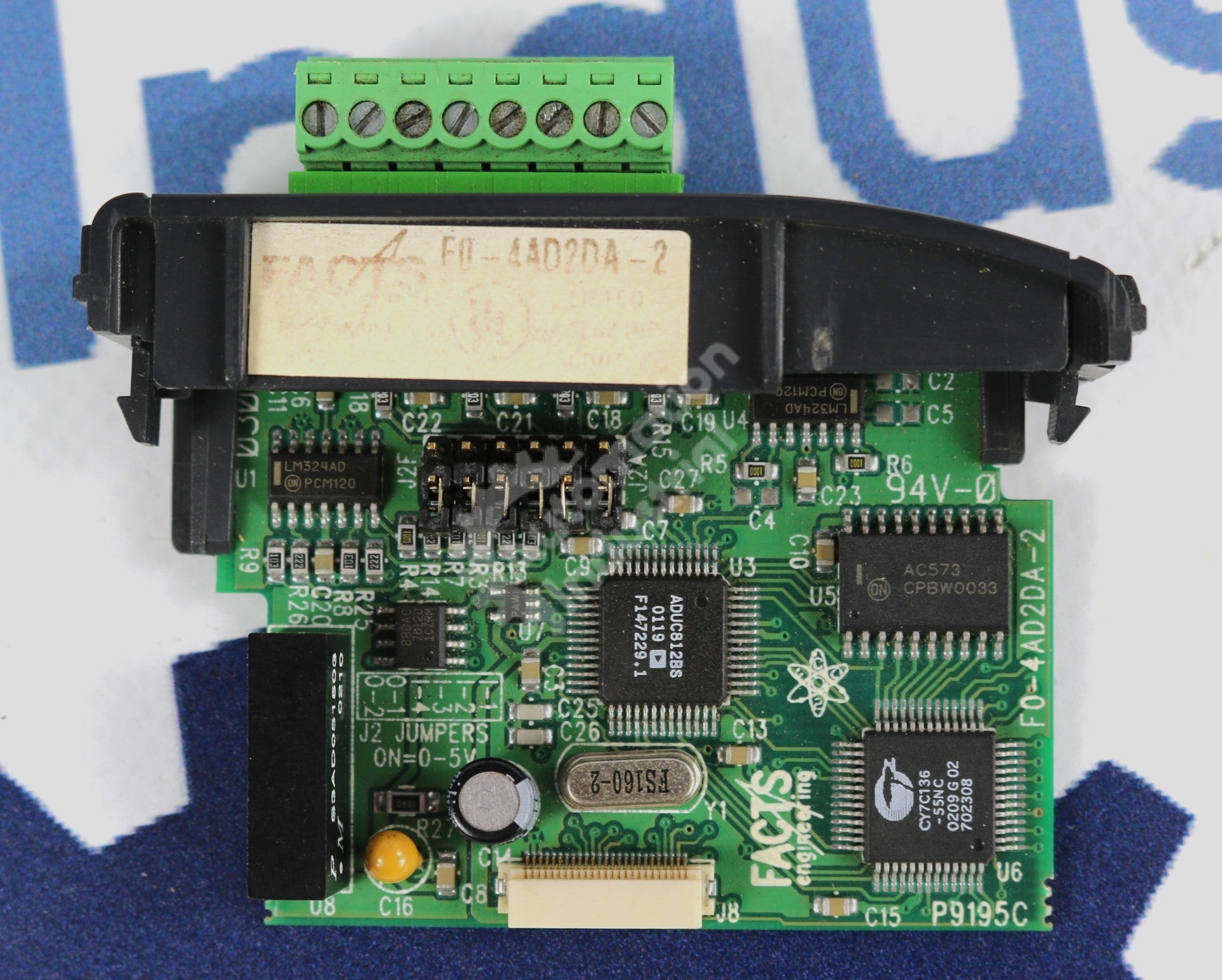 F0-4AD2DA-2 By Facts Engineering 5-10VDC Analog 4-Input 2-Output Combo Module