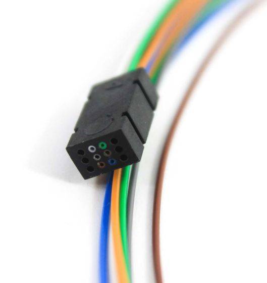 6 Fiber Buffer Tube & Ribbon Fan-out Kit, 25" Tubing, Accepts 250µm