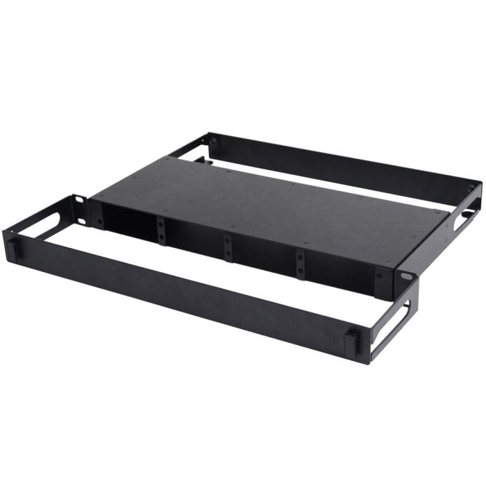 1RU 4X SHD Breakout Cassette Enclosure, Unloaded, Black