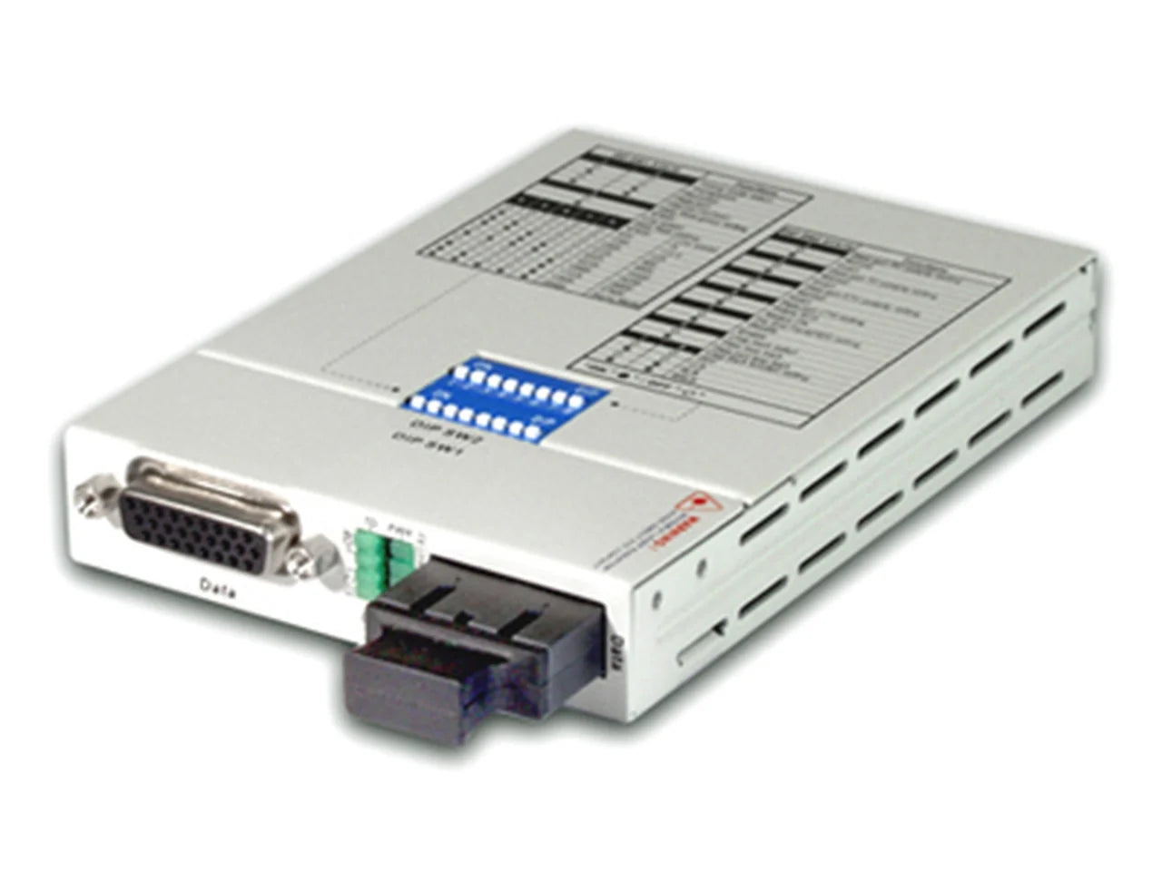 FIB1-232-SC15F - RS-232 synchronous serial interface to fiber media converter, singlemode, 15km reach, SC connector