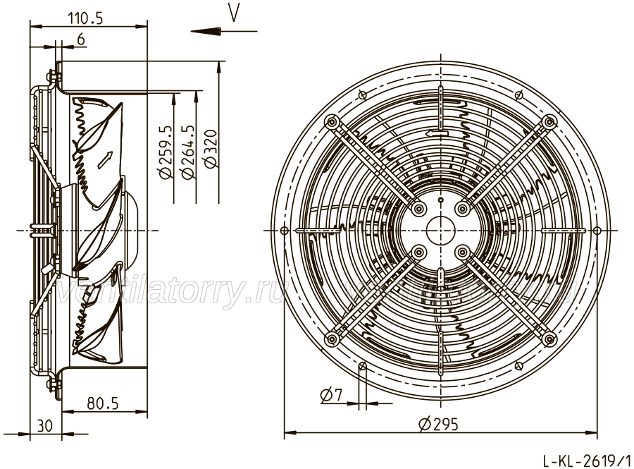 FN025-2ED.WA.A7 ZIEHL-ABEGG Axial Fan | 230V 0.14/0.17kW 2240rpm | Durable & Quiet