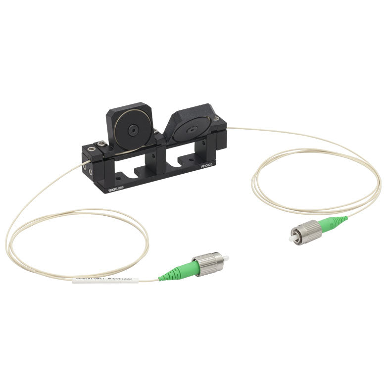 TH-FPC025 - Fiber Polarization Controller, 2 Ø18 mm Paddles, CCC1310-J9, FC/APC Connectors