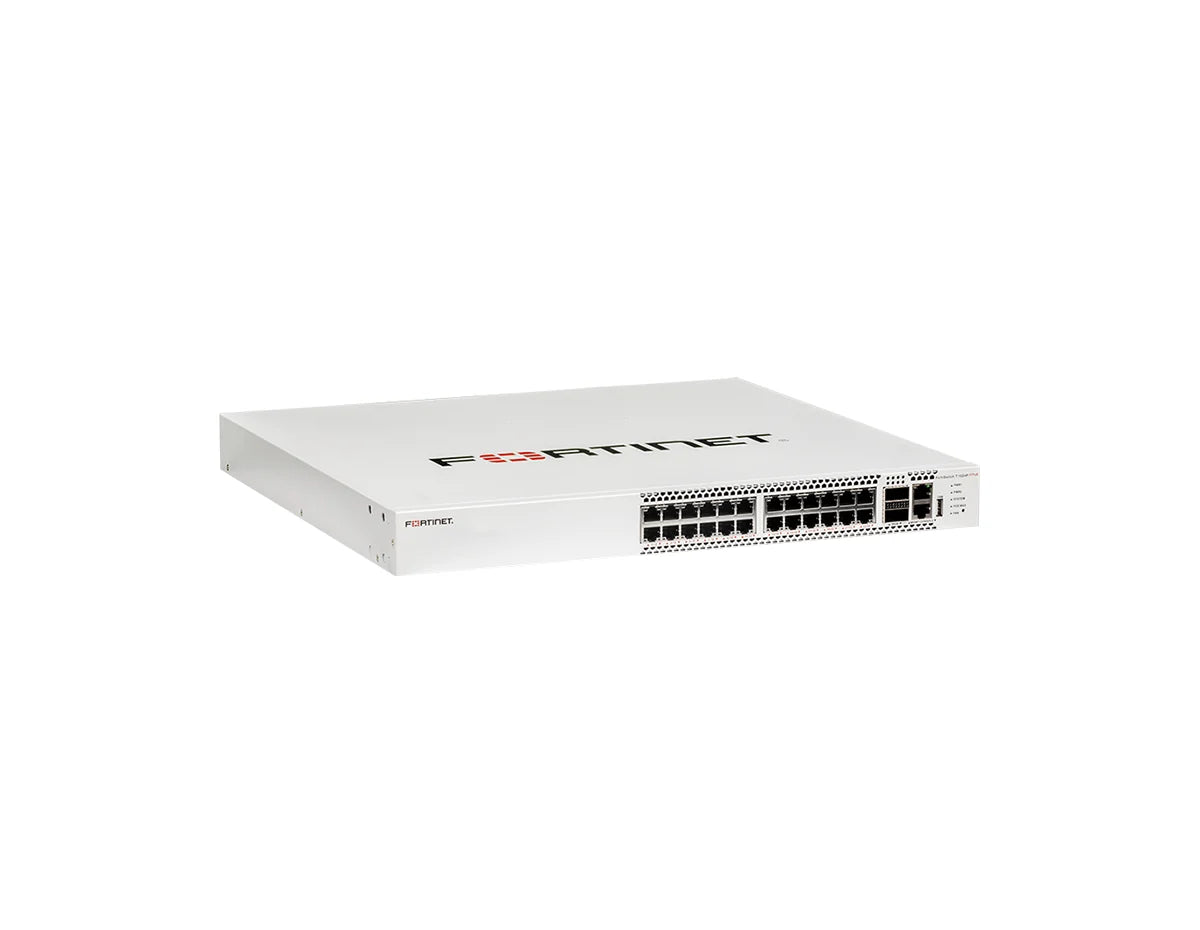 Fortinet FortiSwitch FS-T1024F-FPOE 24-Port PoE++ Layer 3 Switch