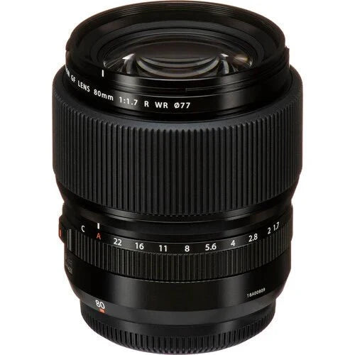 Fujifilm GF 80mm f/1.7 R WR Lens