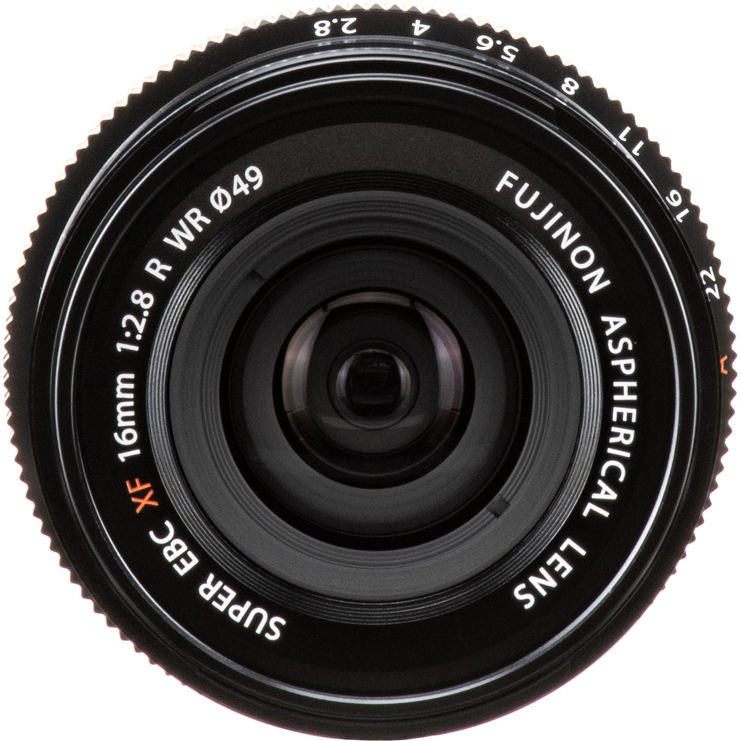 Fujifilm XF 16mm F2.8 R WR Lens (Black & Silver)
