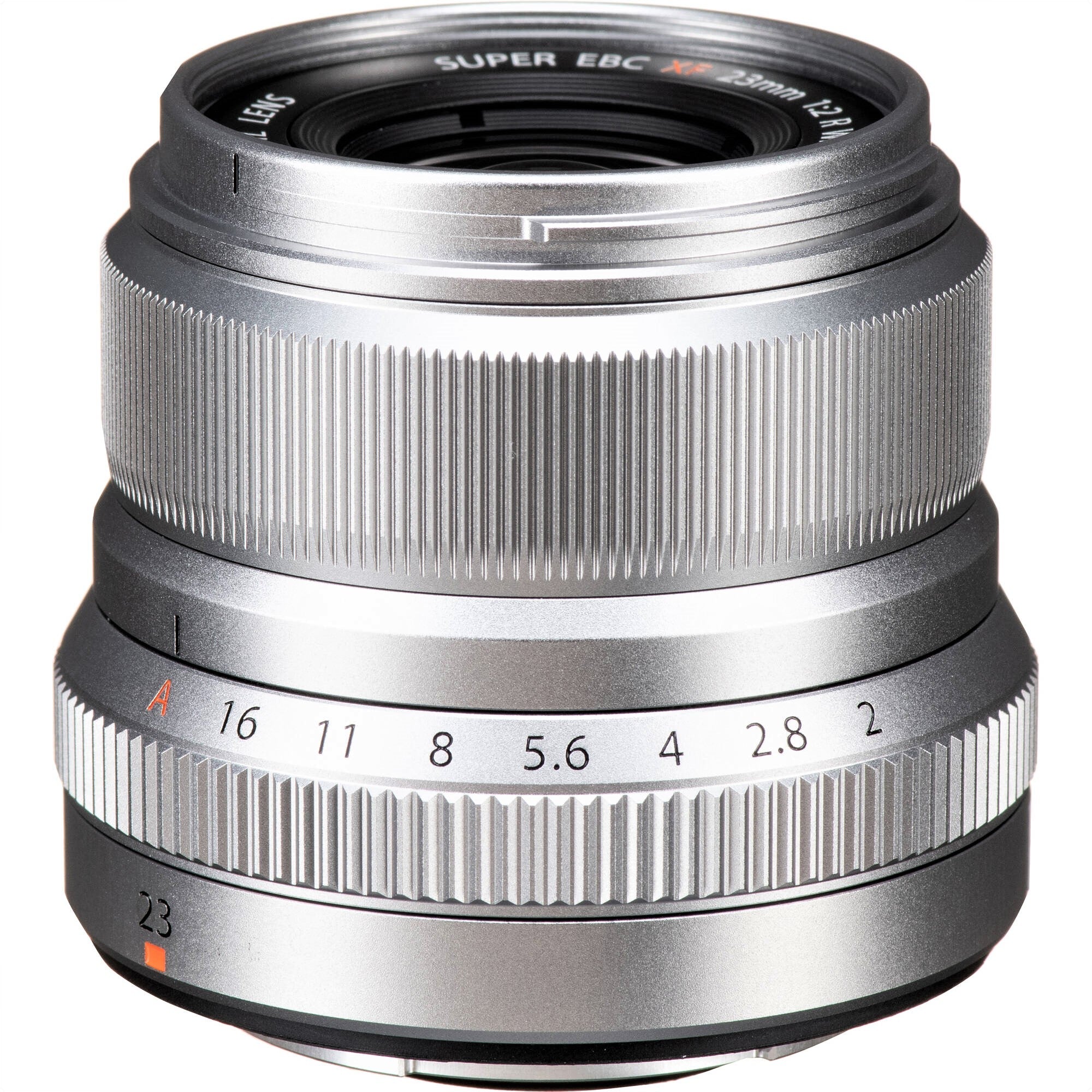 Fujifilm XF 23mm F/2 R WR Lens (Black & Silver)