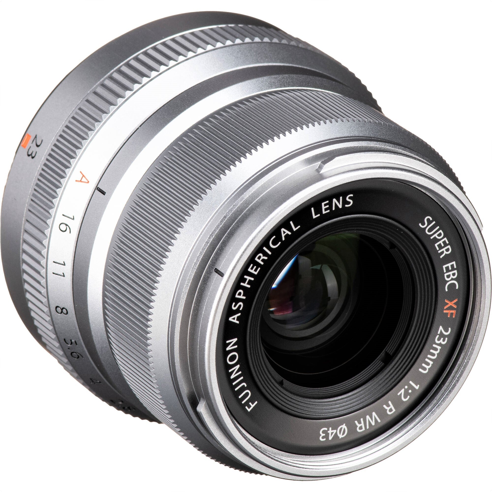 Fujifilm XF 23mm F/2 R WR Lens (Black & Silver)