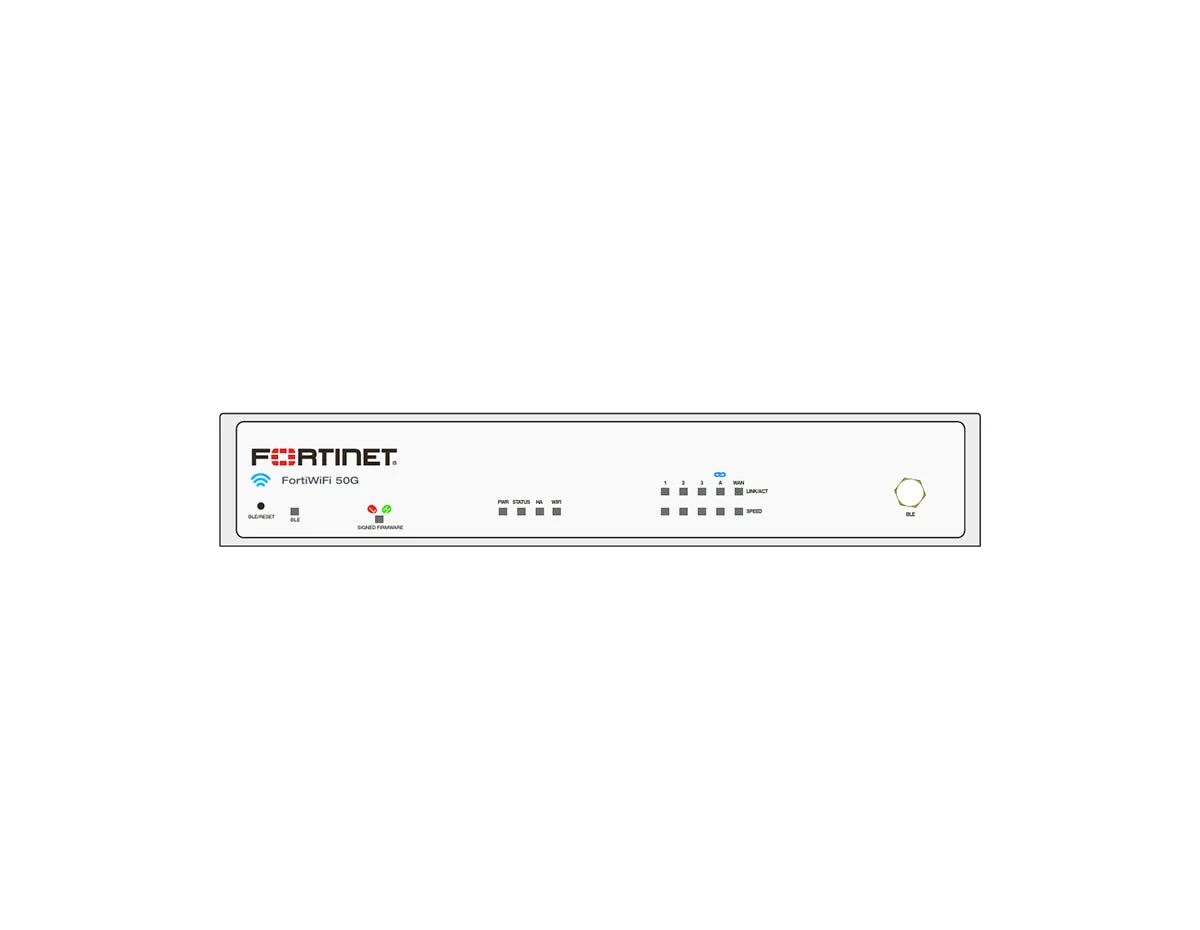 Fortinet FortiWiFi 50G Firewall + 1 Year UTP Bundle