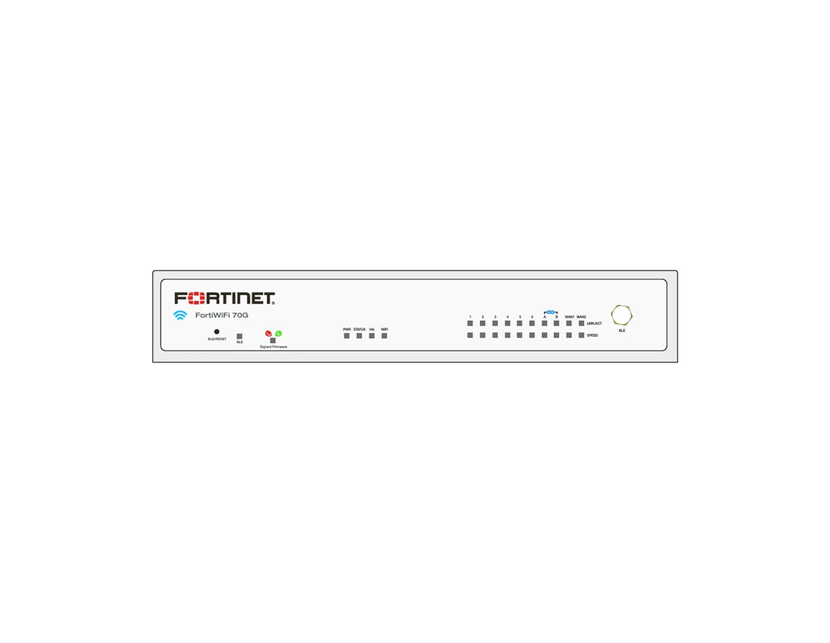 Fortinet FortiWiFi 70G Firewall + 1 Year UTP Bundle