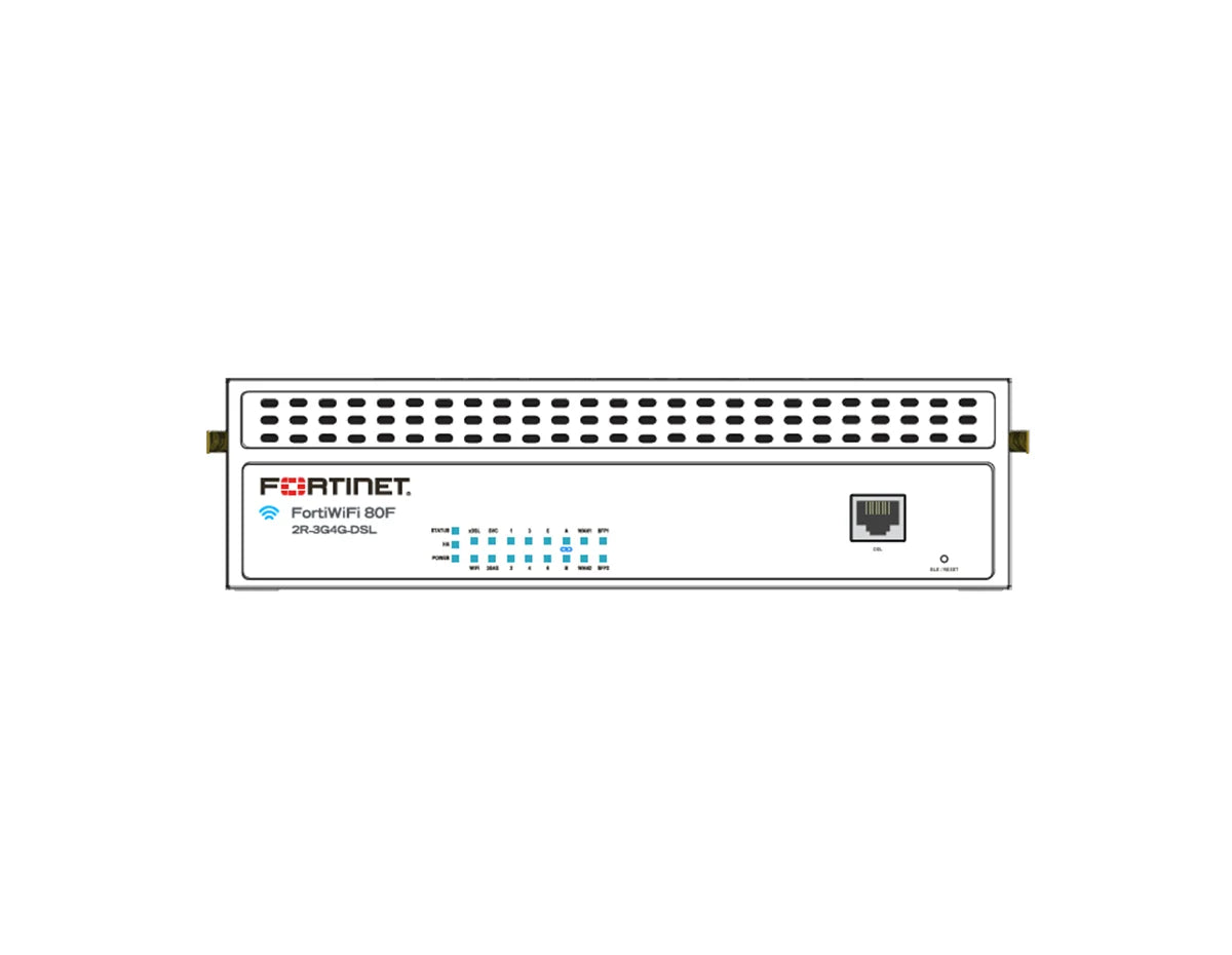 Fortinet FortiWiFi FWF-80F-2R-3G4G-DSL-A-BDL-950-12 + 1 Year UTP Bundle