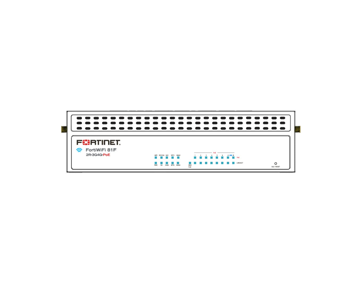 Fortinet FortiWiFi FWF-81F-2R-3G4G-POE-A Secure SD-WAN Firewall