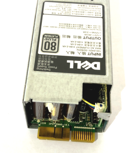 350W Redundant Power Supply for R320 R420 Server PN: Y8Y65 9WR03 P7GV4 (Certified Refurbished)