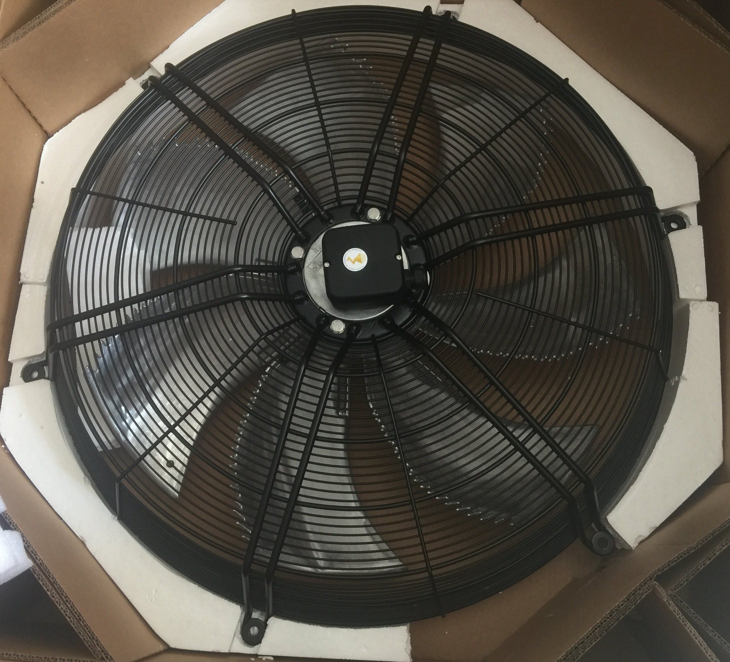 FN080-ADK.6N.V7P5  ZIEHL-ABEGG Axial Fan 0.82kW 2.1A 670rpm