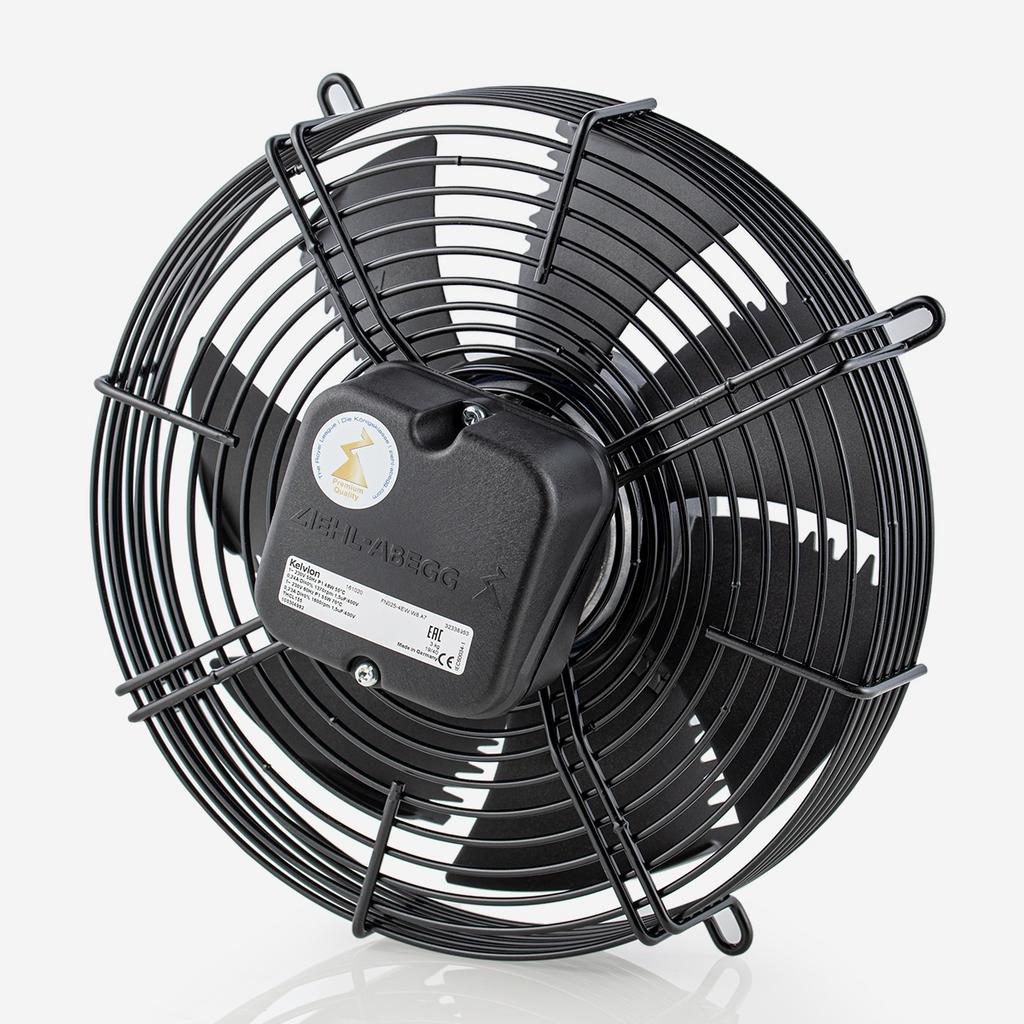 FN025-2EH.WA.V7  ZIEHL-ABEGG Axial Fan 0.14/0.17kW 230/V 0.59/0.73A 2240/4140rpm