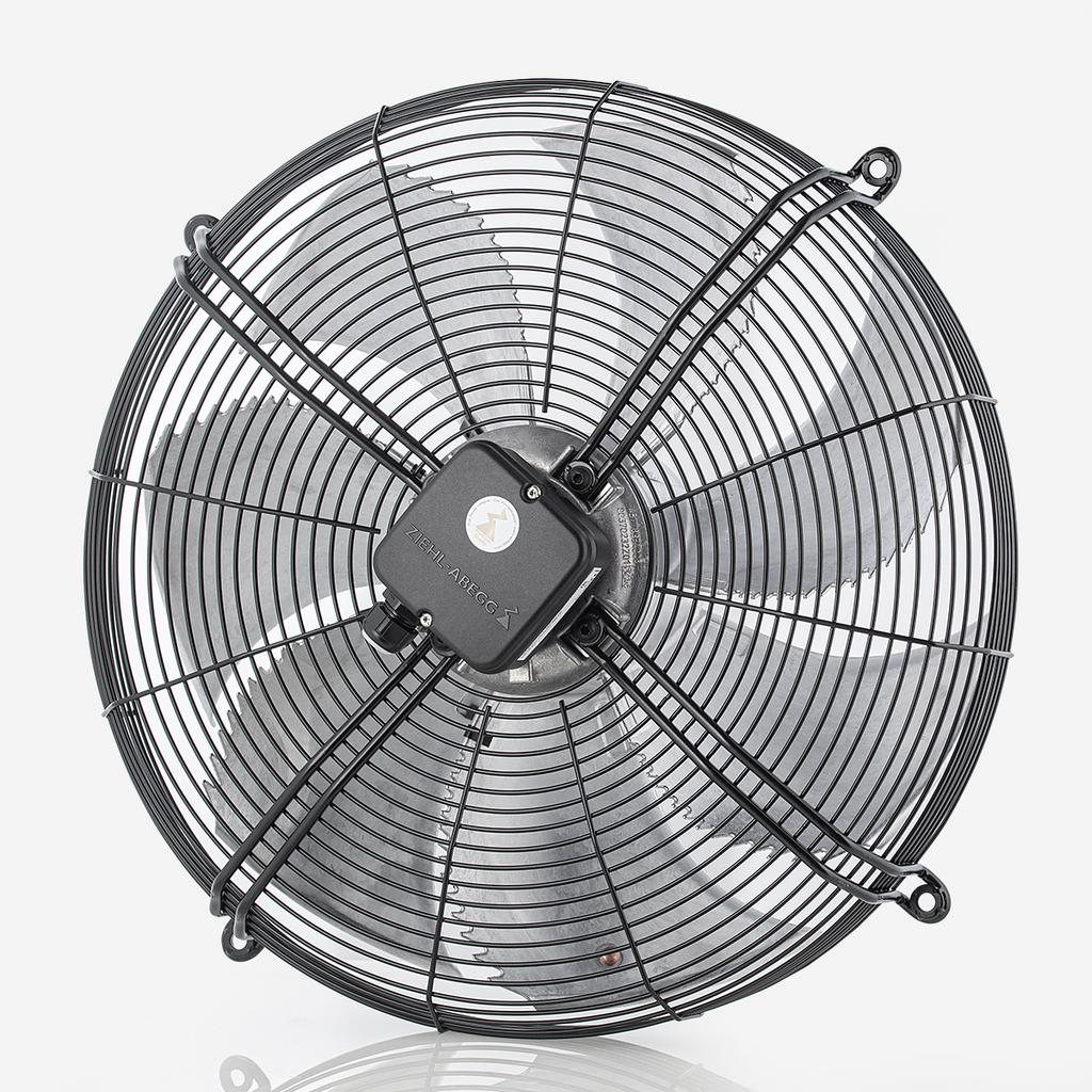 FN050-VDK.41.V7P1  ZIEHL-ABEGG Axial Fan 3~400V 0.49/1.2kW 0.84/2.0A 1025/1480rpm