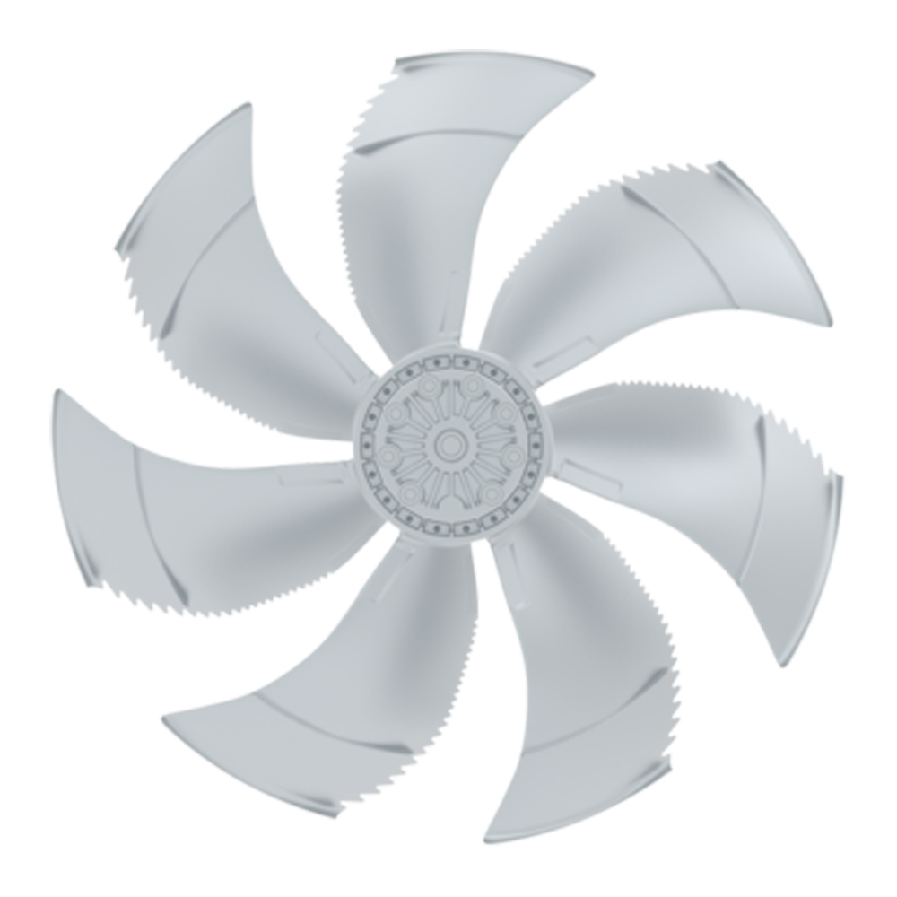 FN091-SDL.7M.V5P1 ZIEHL-ABEGG Axial Fan 3~400V 1.95 /1.3kW 4.4/2.3 A
