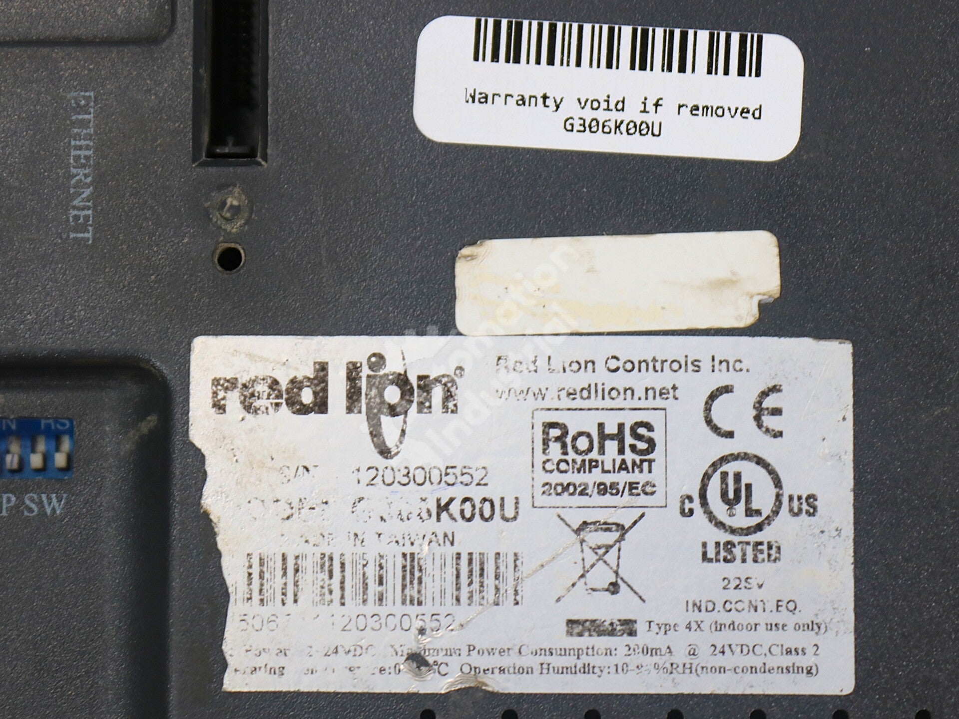 G306K00U By Red Lion 5.6 Inch HMI Operator Interface