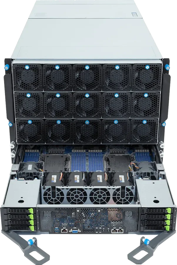 Gigabyte G894-AD3-AAX7 HPC/AI Intel Xeon 6 Processors DP NVIDIA HGX B300 8U Server