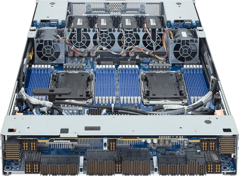 Gigabyte G894-AD3-AAX7 HPC/AI Intel Xeon 6 Processors DP NVIDIA HGX B300 8U Server