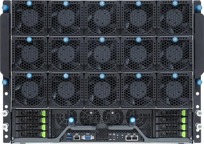 Gigabyte G894-ZD3-AAX7 HPC/AI AMD EPYC DP NVIDIA HGX B300 8U Server