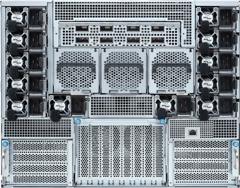 Gigabyte G894-ZD3-AAX7 HPC/AI AMD EPYC DP NVIDIA HGX B300 8U Server