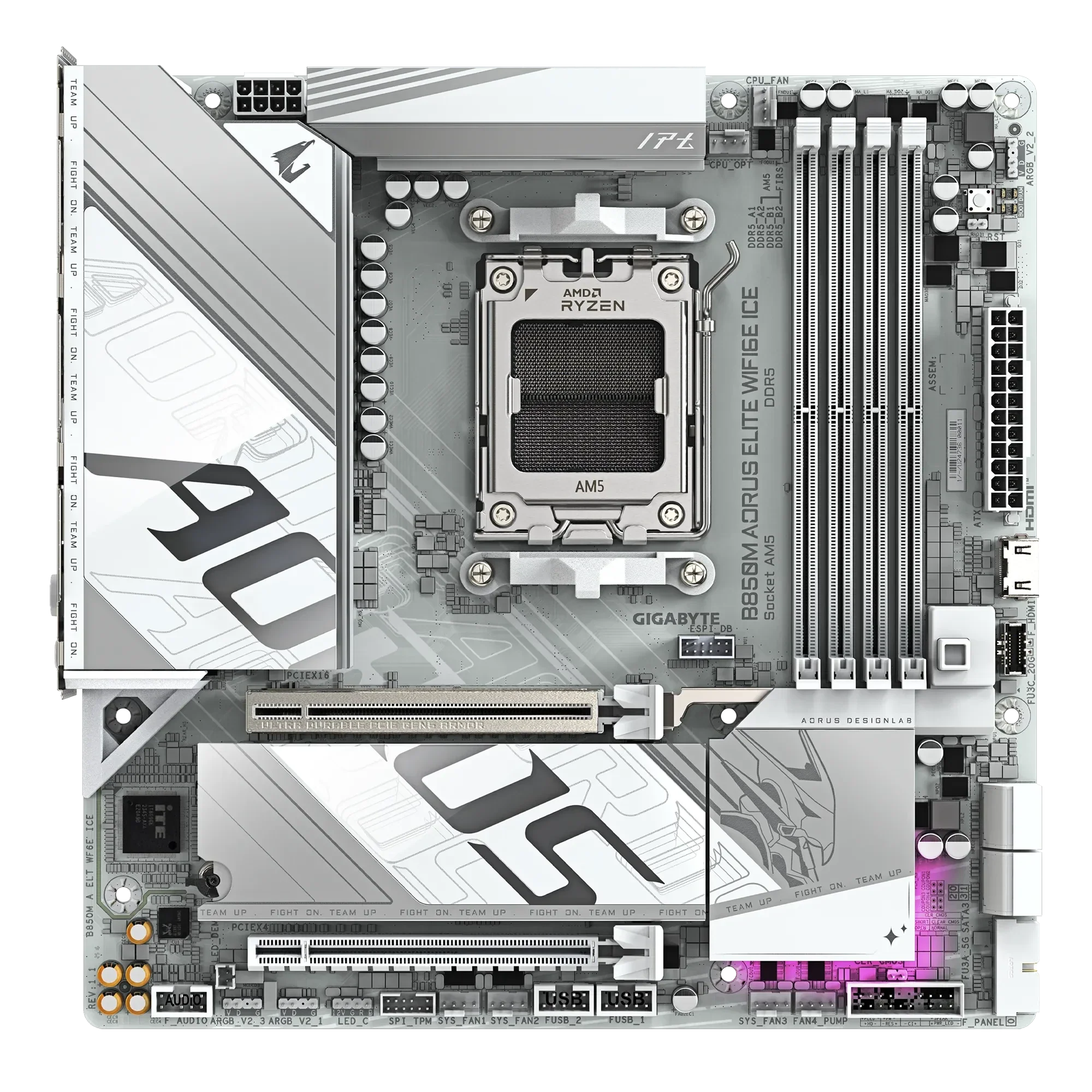 B850M AORUS ELITE WIFI6E ICE GIGABYTE B850M AORUS ELITE WF6E ICE