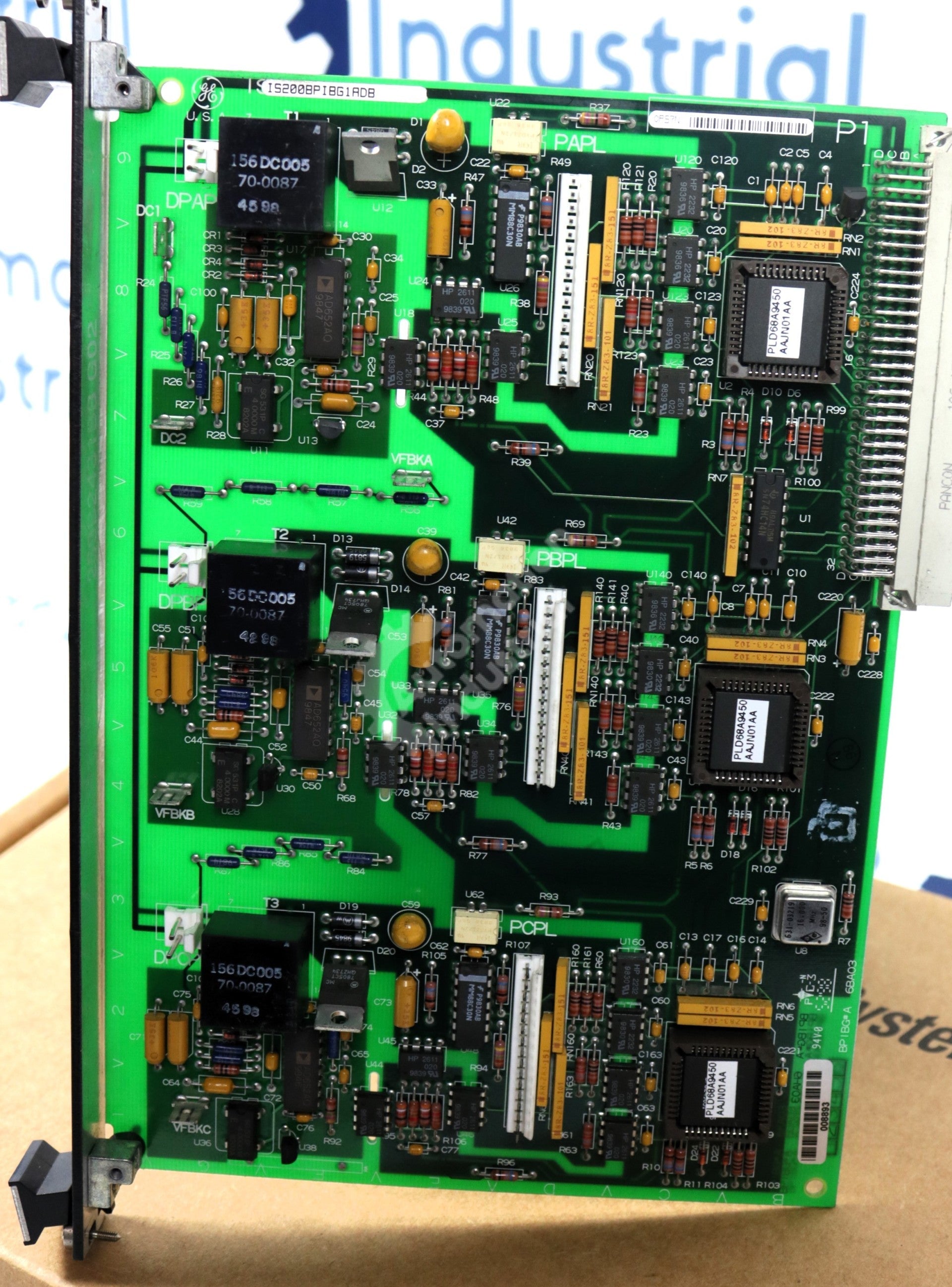 IS200BPIBG1A by GE IS200BPIBG1ADB Phase Logic Module Mark VI IS200