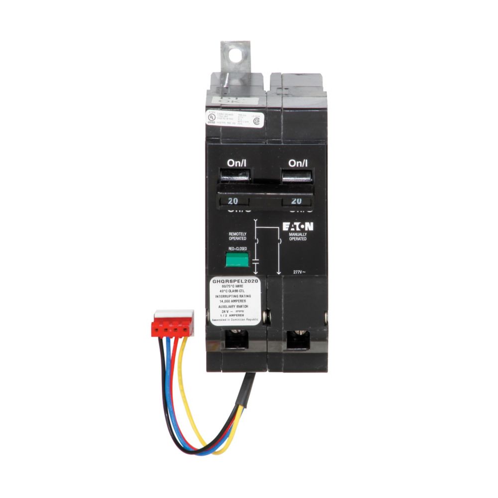 Eaton GHQRSPEL2020 20A Thermal Magnetic Circuit Breaker 65kAIC