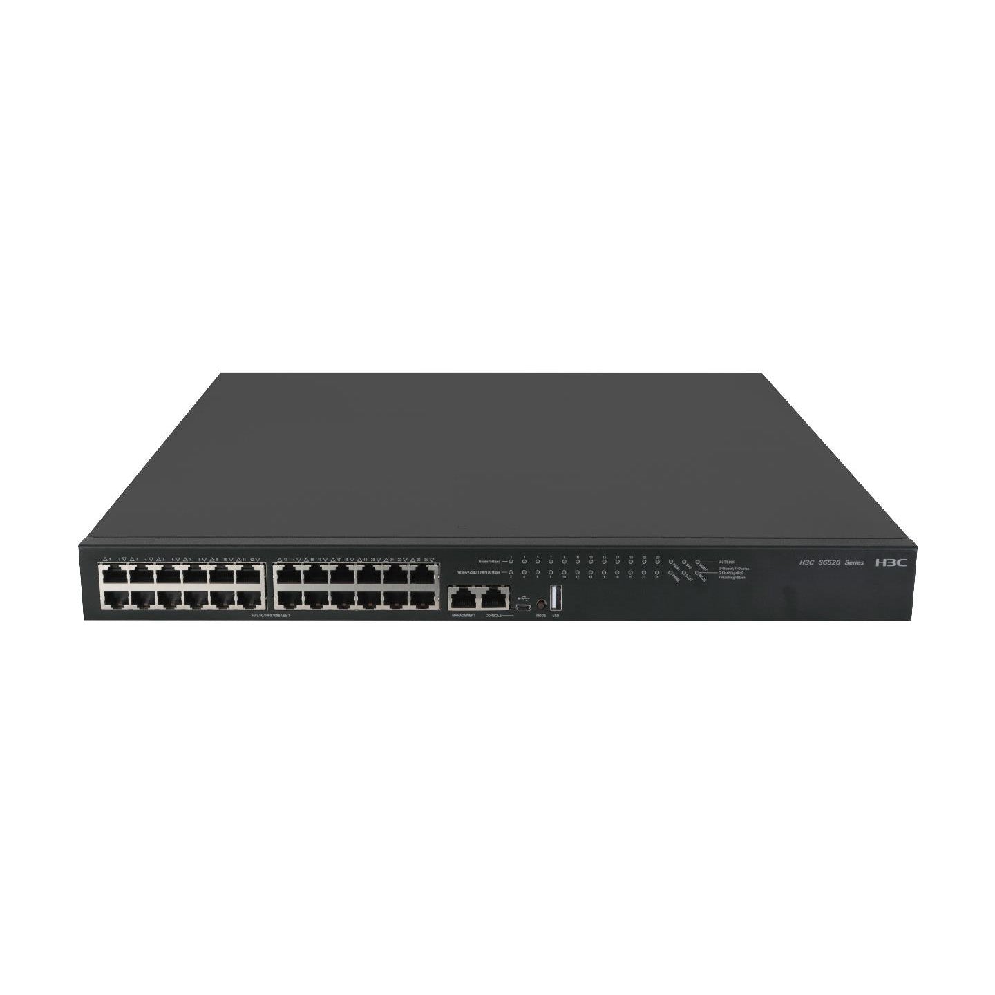 H3C S6520X-26MC-UPWR-SI Multi-Gigabit UPoE Switch