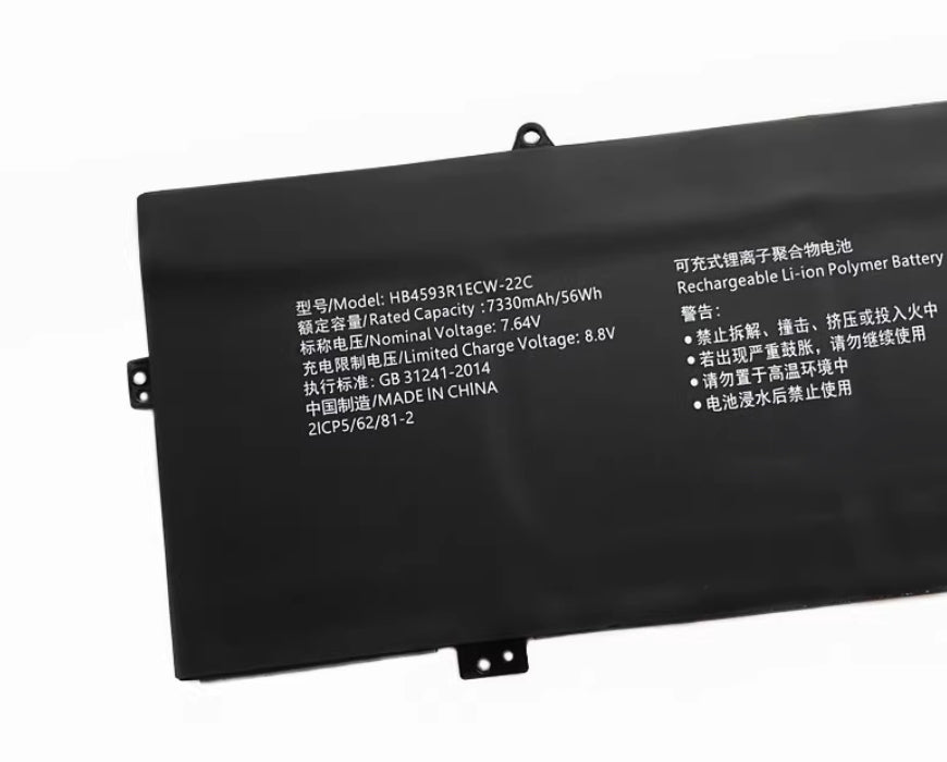 Huawei MACHD-WFE9/WFE9Q KLVL-WFH9 HB4593R1ECW-22C Replacement Battery