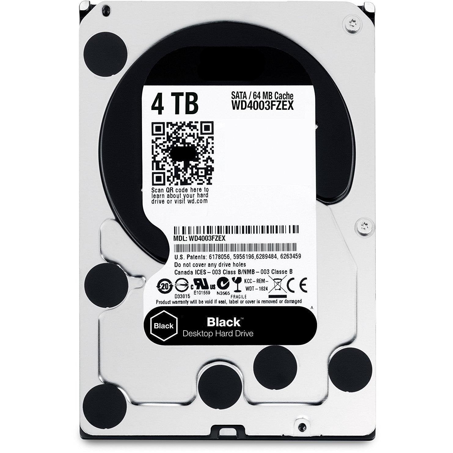 HD 4TB SATA 7.2k RPM 6G 3.5" WD4003FZEX-FoxTI