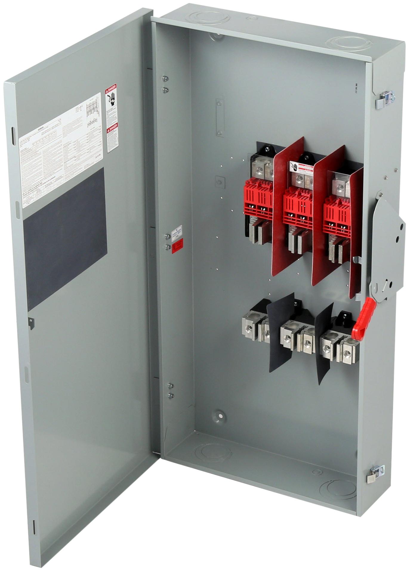 Siemens HF365A Heavy Duty Fusible Safety Switch 400A 3-Pole 600VAC NEMA 1