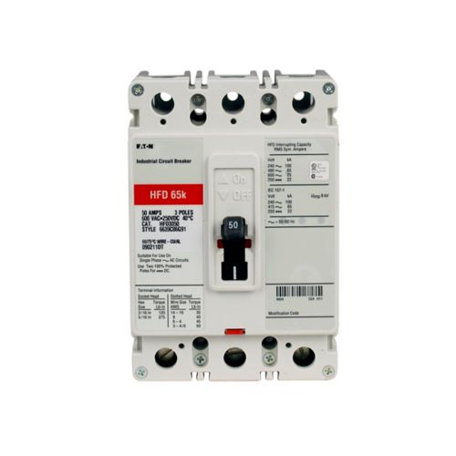 HFD3125BP10 | Eaton Series C Molded Case Circuit Breaker