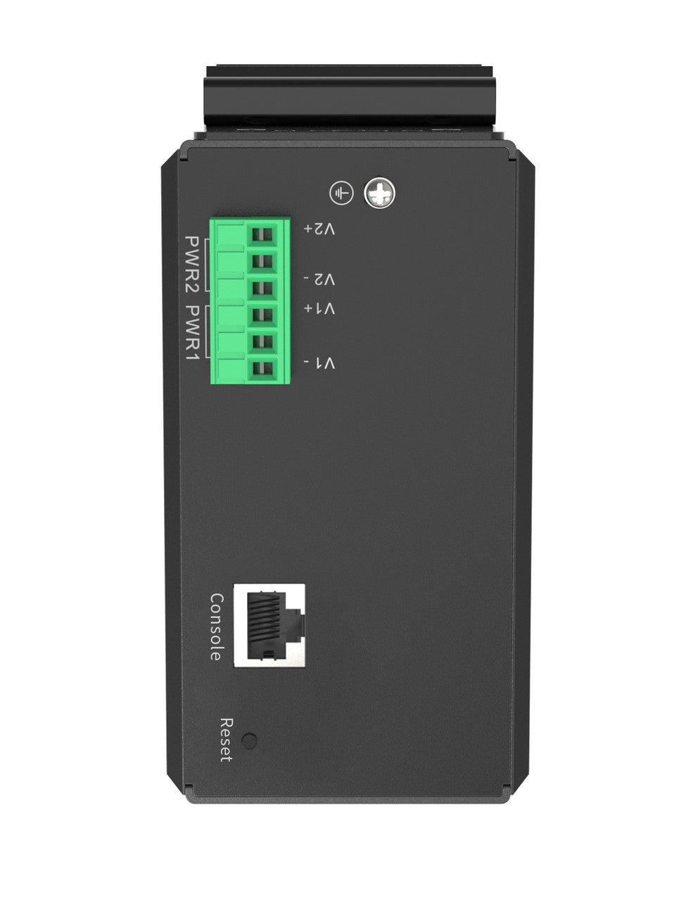 HGW-1608SM-PSE - 16x RJ45 + 8x SFP ports Gigabit Ethernet Managed PoE Industrial fiber switch 240W total power, DIN rail mount, -40 to +75 Celsius