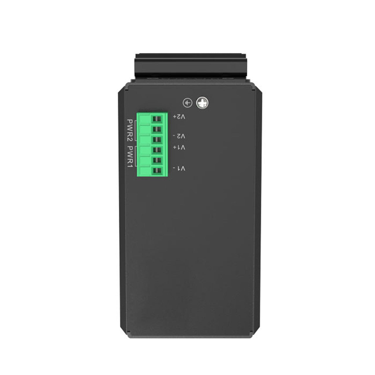 HGW-808S - 8x RJ45 + 8x SFP ports Gigabit Ethernet Industrial fiber switch, DIN rail mount, -40 to +75 Celsius