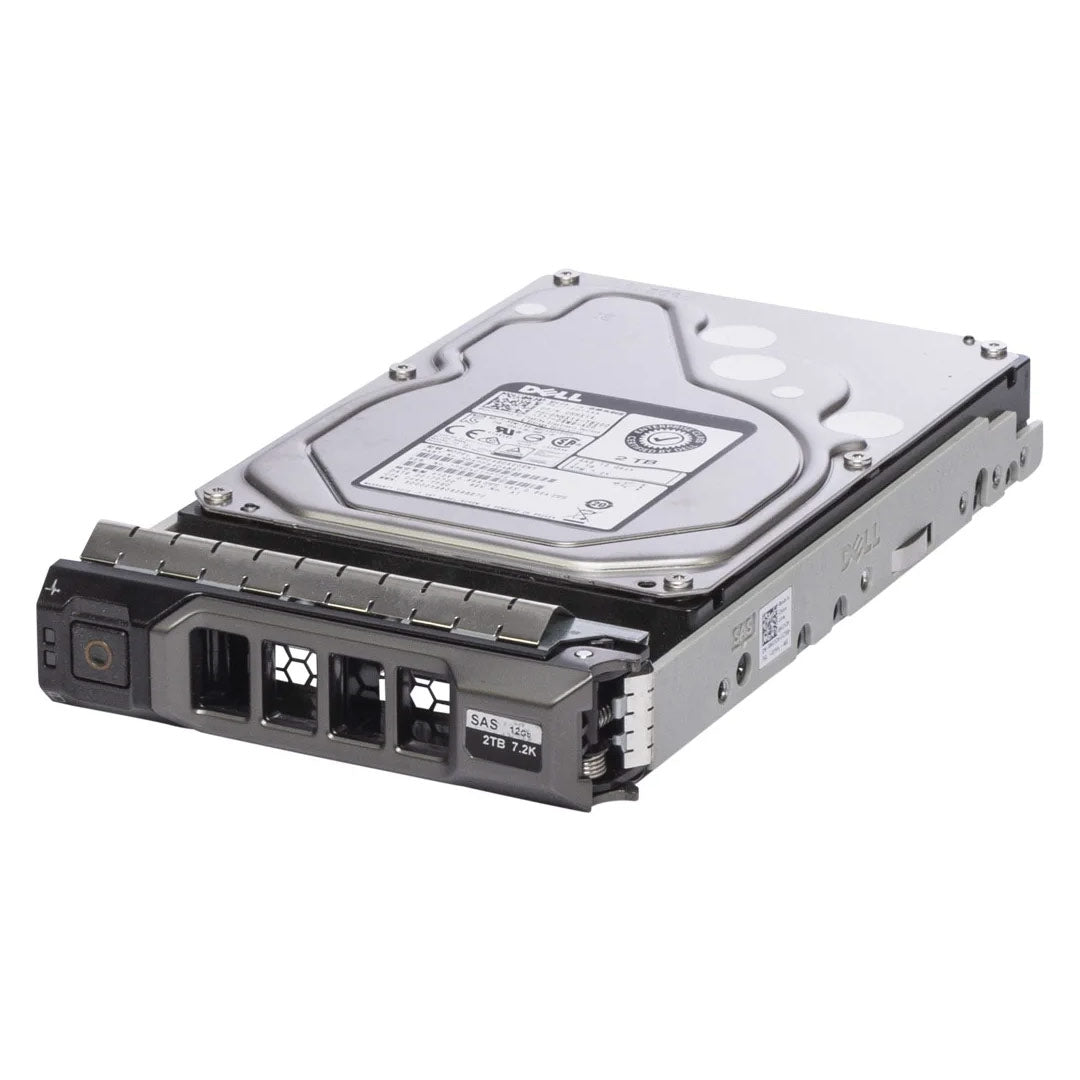 Dell 2.5" 2TB 7.2K NL-SAS 12Gbps 512n ISE HDD w/ 3.5" Hyb Car | 684JT