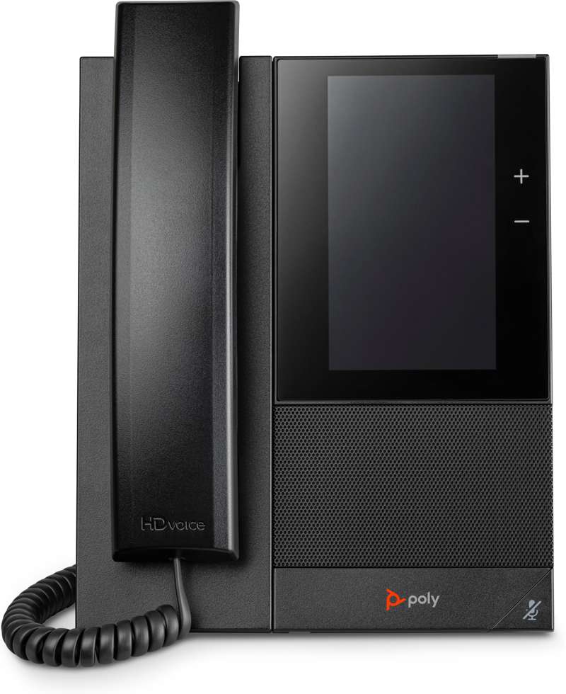 Poly CCX 505 Business Media Phone for Microsoft Teams with PoEâ€‘Enabled (82Z79AA)