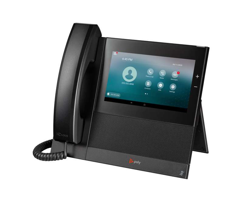 Poly CCX 600 Business Media Phone with Open SIP, PoEâ€‘Enabled, TAAâ€‘Compliant, US (848Z6AA#ABA)