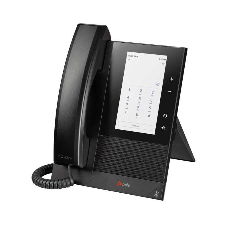 Poly CCX 400 Business Media Phone for Microsoft Teams with PoEâ€‘Enabled, Worldwide (848Z8AA#AC3)
