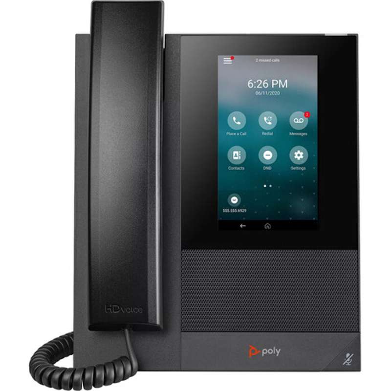 Poly CCX 400 Business Media Phone with Open SIP, PoEâ€‘Enabled, TAAâ€‘Compliant, US (849A3AA#ABA)