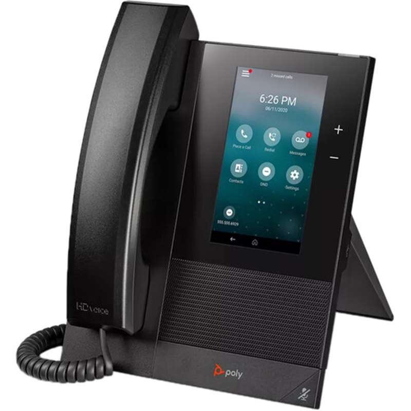 Poly CCX 400 Business Media Phone with Open SIP, PoEâ€‘Enabled, TAAâ€‘Compliant, US (849A3AA#ABA)