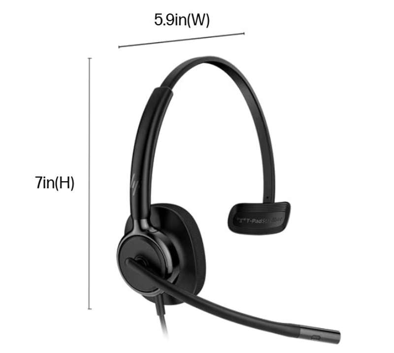 Poly Mission 415 Monaural USB Wired Headset (Bulk)