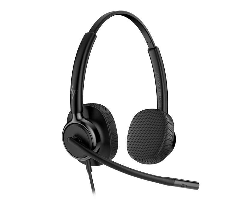 Poly Mission 425 Stereo USB Wired Headset