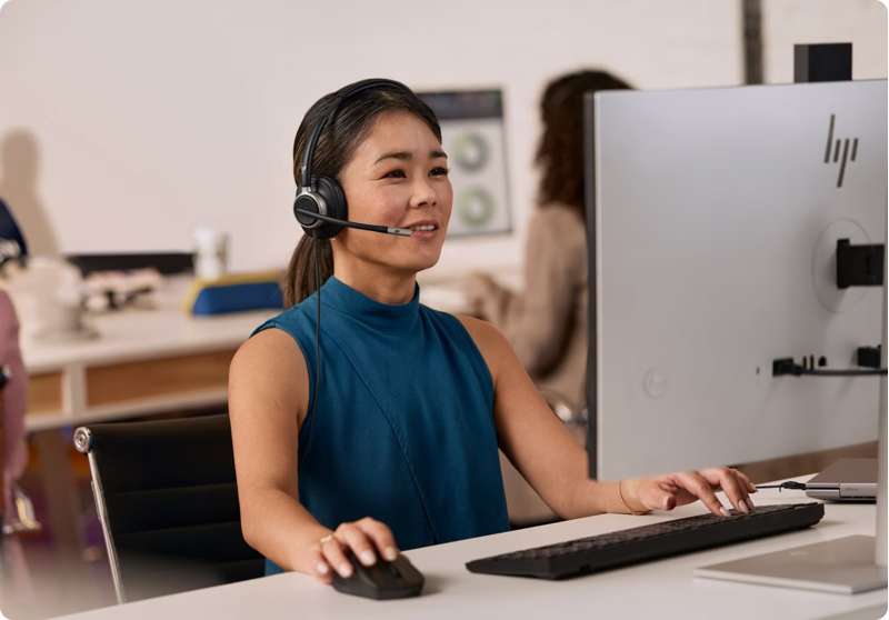 Poly Mission 815 Mono USB‑C Headset (HPP-C01F8A6#AC3) (Bulk)