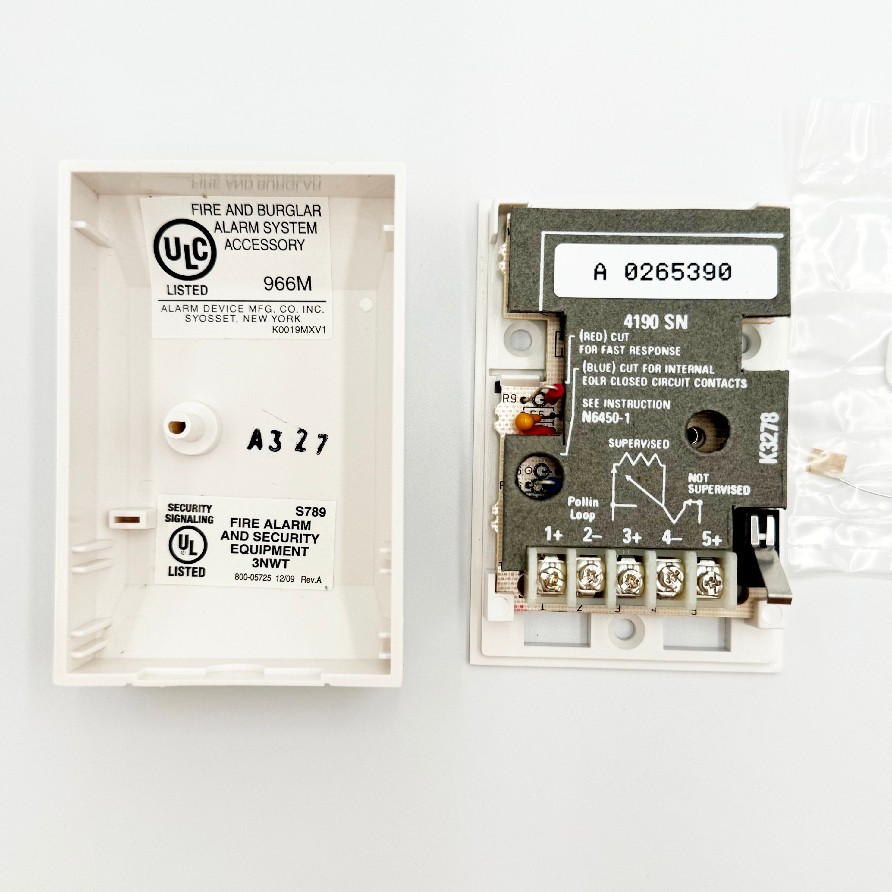 4190SN | Honeywell Ademco Two-Zone Serialized Interface Module