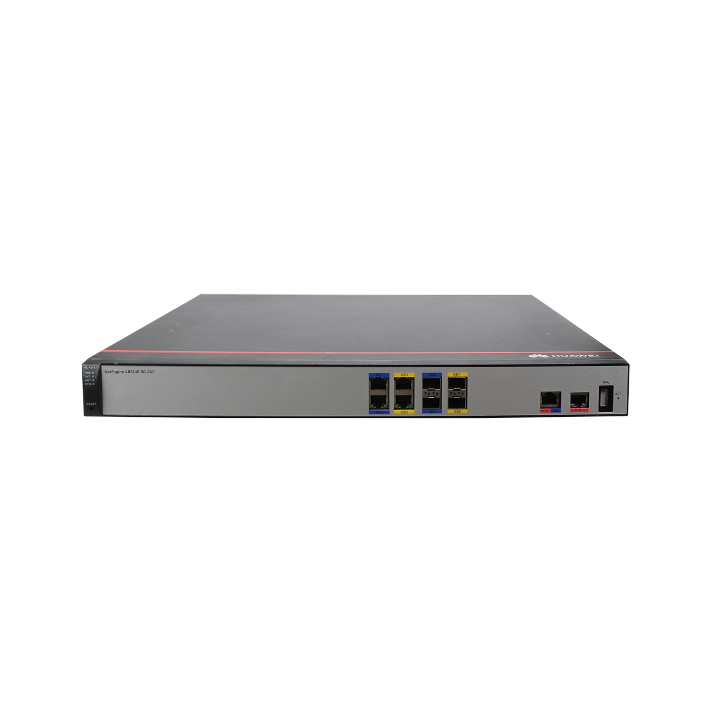 Huawei NetEngine AR6140-9G-2AC – 2 Gbps SRU-400H Router, 8×GE LAN