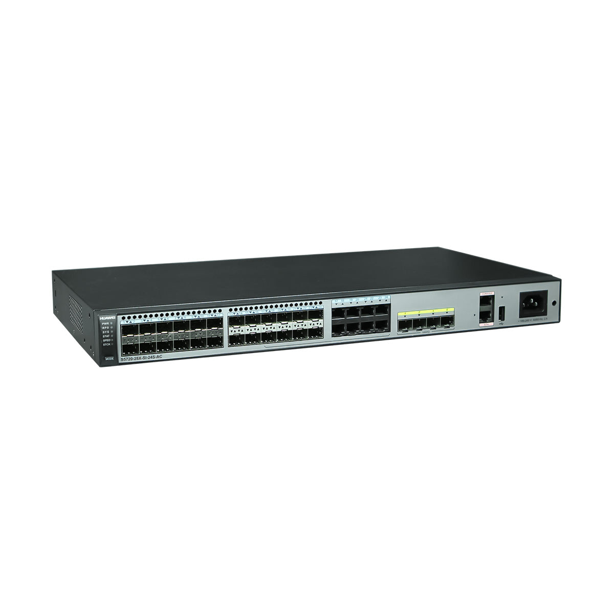 Huawei S5720-28X-SI-24S-AC 24×1G SFP & 4×10G SFP+ AC Switch