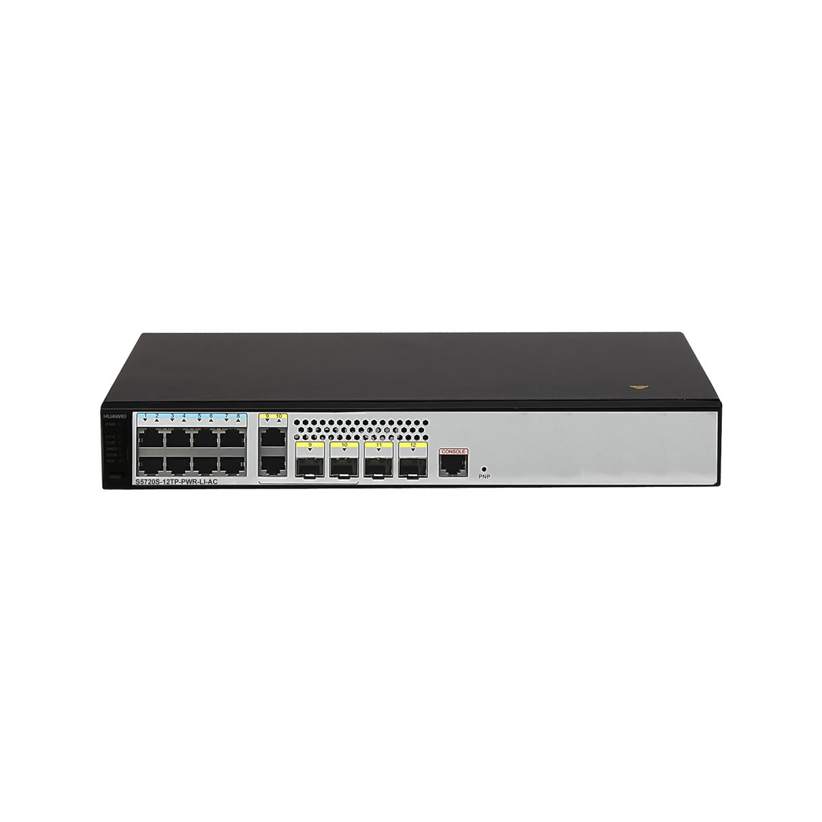 Huawei S5720S-12TP-PWR-LI-AC 8×GE PoE+ & 2×SFP +2×Combo AC Switch (124 W)